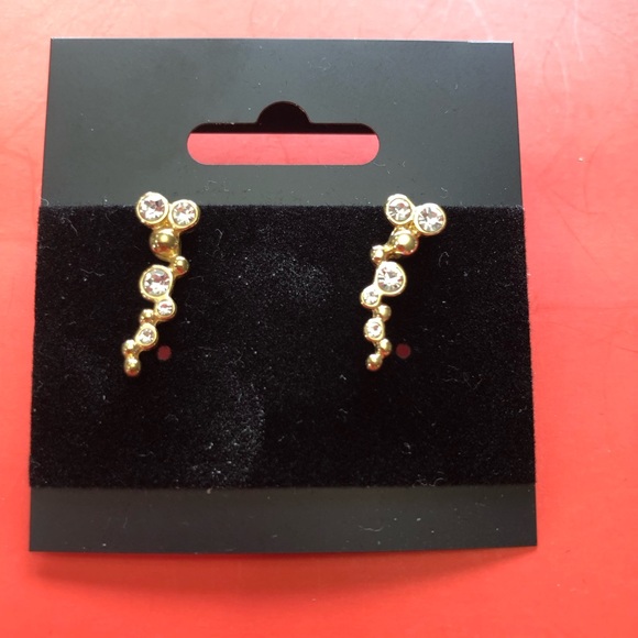 Sparkling cute earrings - Picture 2 of 4
